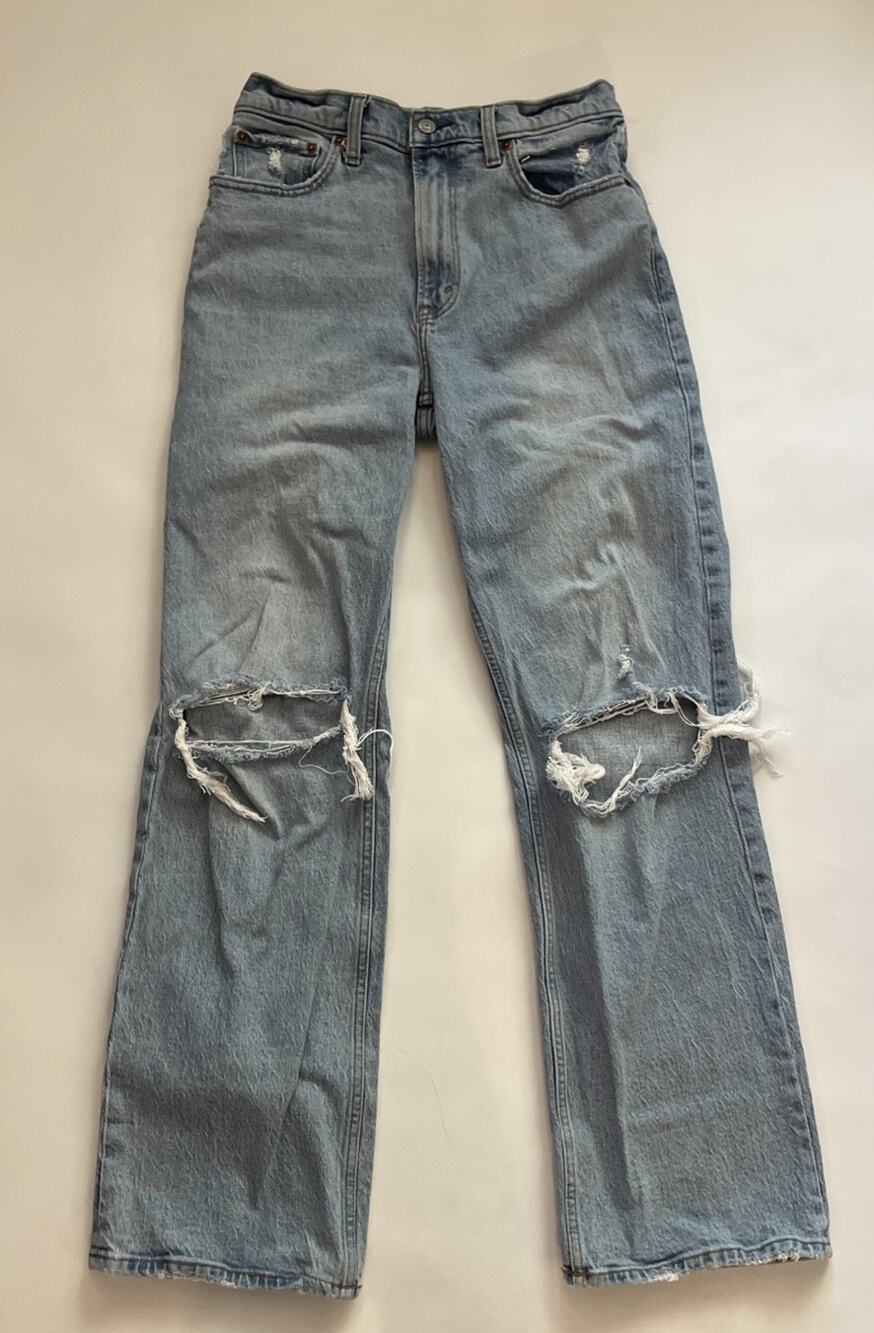 Abercrombie Fitch High Rise 90s Relaxed Jeans 28 / 6R